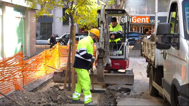 Lavori rete idrica, Natale e caos in centro