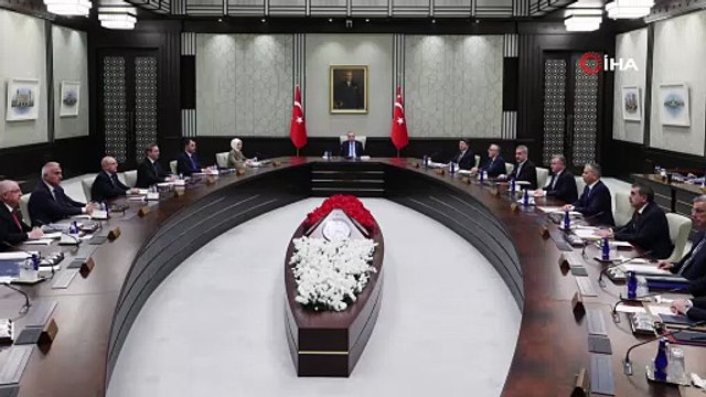 Cumhurbaşkanlığı Kabinesi, Cumhurbaşkanı Recep Tayyip Erdoğan başkanlığında Beştepe’de toplandı