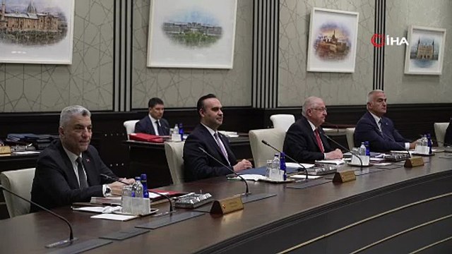 Cumhurbaşkanlığı Kabinesi, Cumhurbaşkanı Recep Tayyip Erdoğan başkanlığında Beştepe’de toplandı