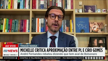 Michelle Bolsonaro critica aproximação entre PL e Ciro Gomes