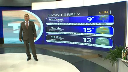 Pronóstico del tiempo para Monterrey, con Abimael Salas - 01 de diciembre de 2025