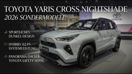 Nightshade Edition im Check: Toyota Yaris Cross 2025 mit Hybrid-Power
