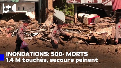 Le bilan des inondations en Indonésie dépasse 500 morts