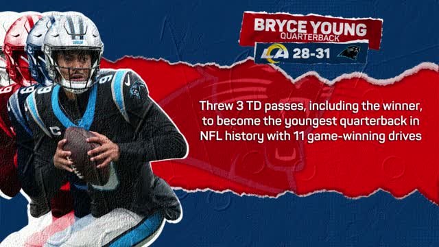 NFL Pick 6: Week 13 – Young delivers to keep Panthers in playoff hunt
