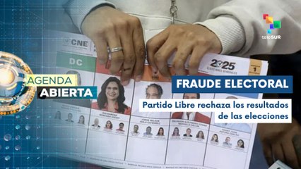 Partido Libre desconoce resultados preliminares de elecciones generales