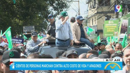 Cientos de personas marchan contra alto costo de la vida y apagones | El Despertador
