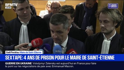 Chantage à la sextape: le maire de Saint-Étienne a été déclaré "entièrement coupable"