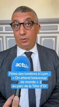 La Ville de Lyon attend beaucoup de monde au parc de la Tête d'Or pour la Fête des Lumières 2025