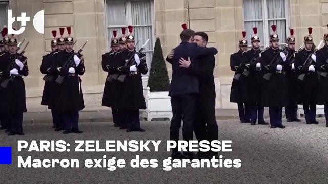 Zelensky à Paris pour des pourparlers avec Macron sur la paix en Ukraine