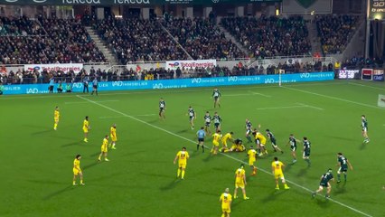 TOP 14 - Essai de Dillyn LEYDS (SR) - Section Paloise - Stade Rochelais