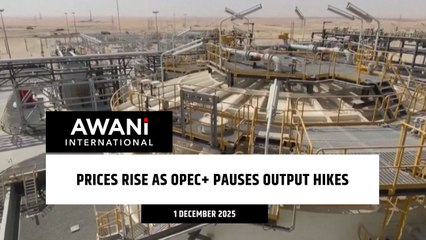 Prices rise as OPEC+ pauses output hikes