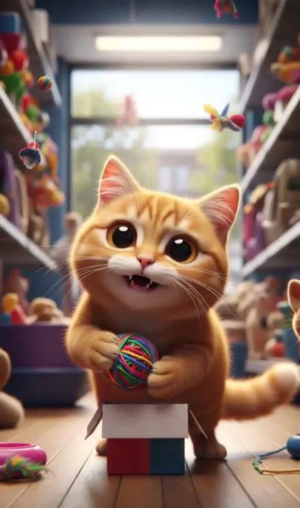 meow world cute Cat play funny moments realistic 🤣😍😻
