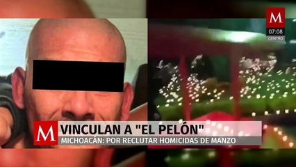 Vinculan a proceso a “El Pelón”, reclutador del CJNG ligado al caso Carlos Manzo