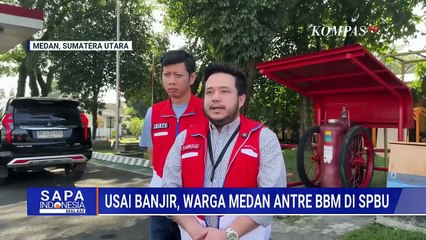 Terbaru! Warga Medan Antre BBM Usai Dilanda Banjir, Pasokan Masih Terbatas? | SAPA MALAM