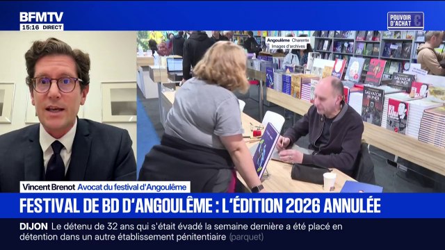 Festival de la BD d'Angoulême annulé: Je n'ai rien dans le dossier , affirme l'avocat du festival