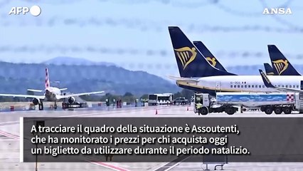 Caro aerei, l'incubo di Natale: volare in Italia costa una fortuna