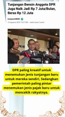 Tunjangan bensin 7 Juta dan Beras 12 juta perbulan untuk Anggota DPR kita