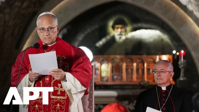 WATCH | Pope Leo Drops Urgent Peace Appeal From Saint Charbel’s Tomb In Lebanon | APT
