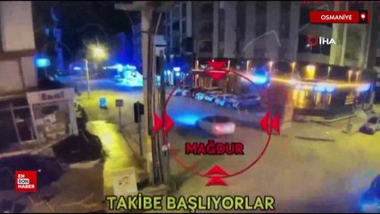 Osmaniye’de pusudan kaçtı, kazadan kaçamadı