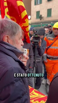 Bucci - Oggi ho incontrato i lavoratori dell’ex Ilva in protesta a Genova (01.12.25)