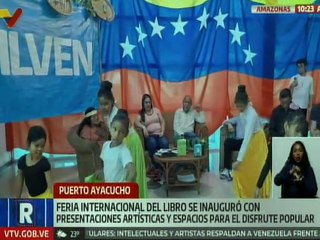 Puerto Ayacucho inauguró la 21° edición de la FILVEN en el Centro Cultural Amazonas