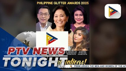 PCO, PTV personalities recognized during Glitter Gala