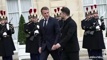 Ucraina, Zelensky da Macron all'Eliseo. Kallas: settimana cruciale