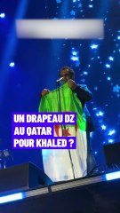 Cheb Khaled avec un drapeau algérien au Qatar ?