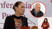 Claudia Sheinbaum asegura que la salida de Alejandro Gertz Manero de la FGR fue una decisión en conjunto
