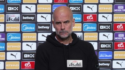 Guardiola does press conference in 133 seconds - including questions