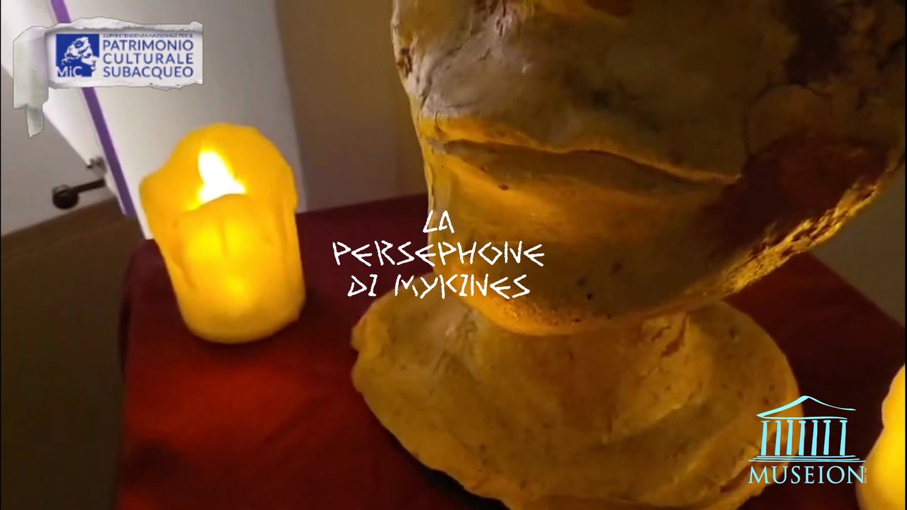 La "Persephone di Mykines" al Museo Archeologico di Pulsano