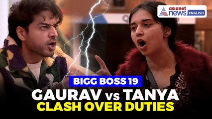 Bigg Boss 19: Gaurav–Tanya Clash Turns Explosive Over House Duties