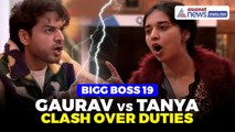 Bigg Boss 19: Gaurav–Tanya Clash Turns Explosive Over House Duties