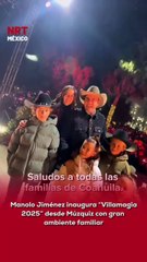 🎅⭐ El gobernador Manolo Jiménez dio inicio a “Villamagia 2025”, un evento pensado para unir a las familias y encender el espíritu navideño en Coahuila.