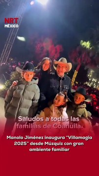 🎅⭐ El gobernador Manolo Jiménez dio inicio a “Villamagia 2025”, un evento pensado para unir a las familias y encender el espíritu navideño en Coahuila.