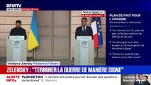 Plan de paix pour l’Ukraine: “L’agresseur doit payer”, estime Volodymyr Zelensky