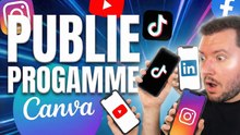 Publier, Planifier, Programmer sur ses réseaux avec Canva