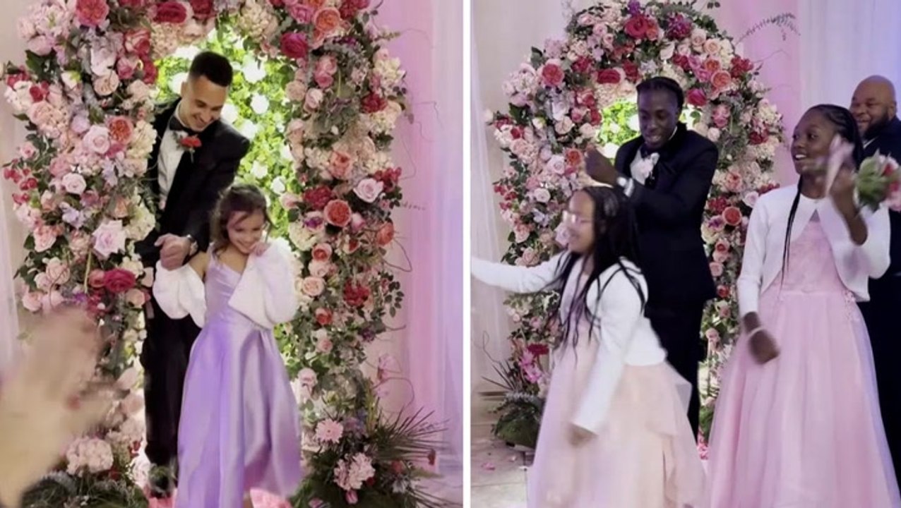 Jailed fathers reunited with children at daddy-daughter dance in notorious Louisiana prison