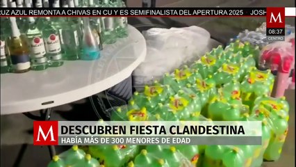 Hallan fiesta clandestina con más de 350 menores en San Pedro Garza García