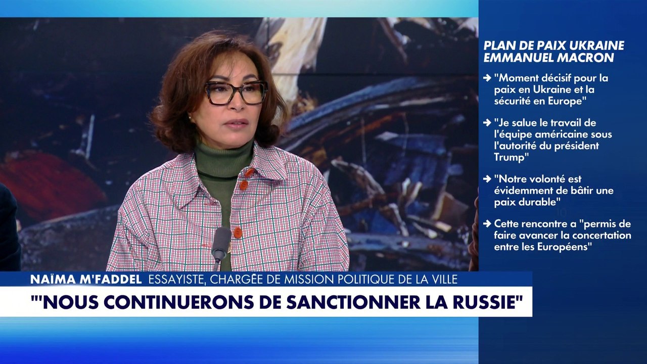 Naïma M'Faddel : «J'ai le sentiment que le président Macron a un esprit va-t'en guerre.»