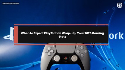 When to Expect PlayStation Wrap-Up, Your 2025 Gaming Stats