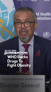 WHO Backs Drugs To Fight Obesity