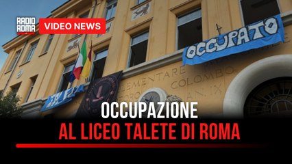 Occupazione al liceo Talete di Roma