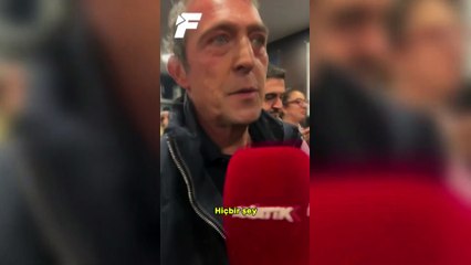 Ali Koç haftalar sonra Fenerbahçe - Galatasaray derbisi için Kadıköy’de