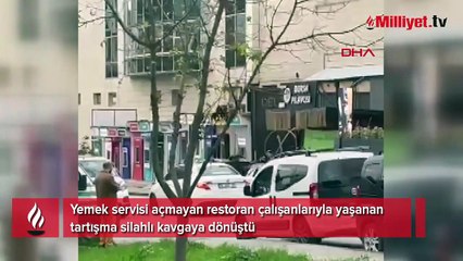 Restoran çalışanlarına silahlı saldırı! 'Kaba davrandınız' diyerek dehşet saçtılar