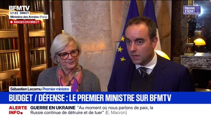 Budget 2026: Sébastien Lecornu estime "qu'améliorer notre défense est un enjeu considérable”