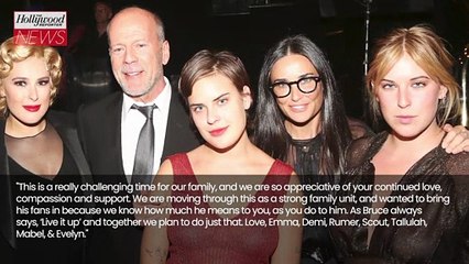 Bruce Willis “Stepping Away” From Acting Following Aphasia Diagnosis | THR News