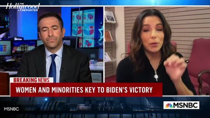 Eva Longoria Clarifies Comments Made on MSNBC | THR News