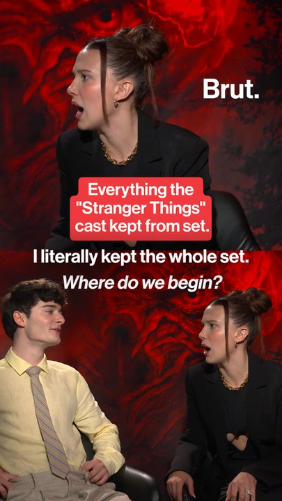 Everything the "Stranger Things" cast kept from set.
