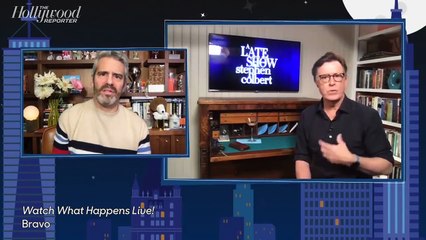 Stephen Colbert Remembers Emotional Interview With Anderson Cooper | THR News